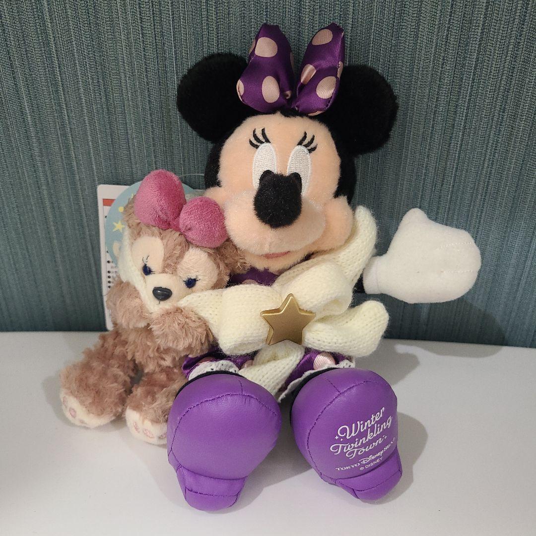 ディズニーシー園内限定・最新作⭐シェリーメイ ミニー 限定品 ぬいぐるみバッジ