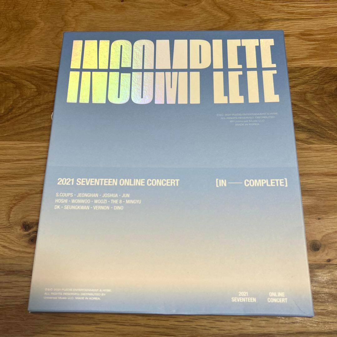 INCOMPLETE SEVENTEEN DVD K-POP・アジア seventeen incomplete DVD INCOMPLETE SEVENTEEN DVD K-POP・アジア seventeen incomplete DVD