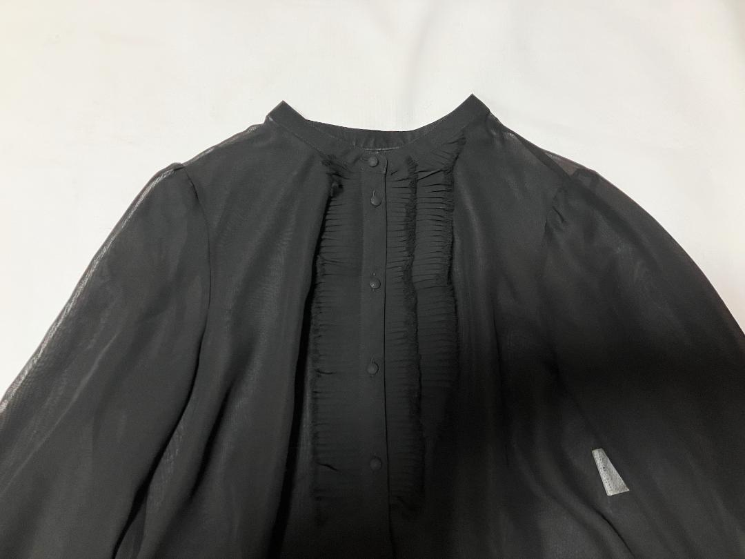 シフォンジョーゼットフリル　ブラウス ANAYI
