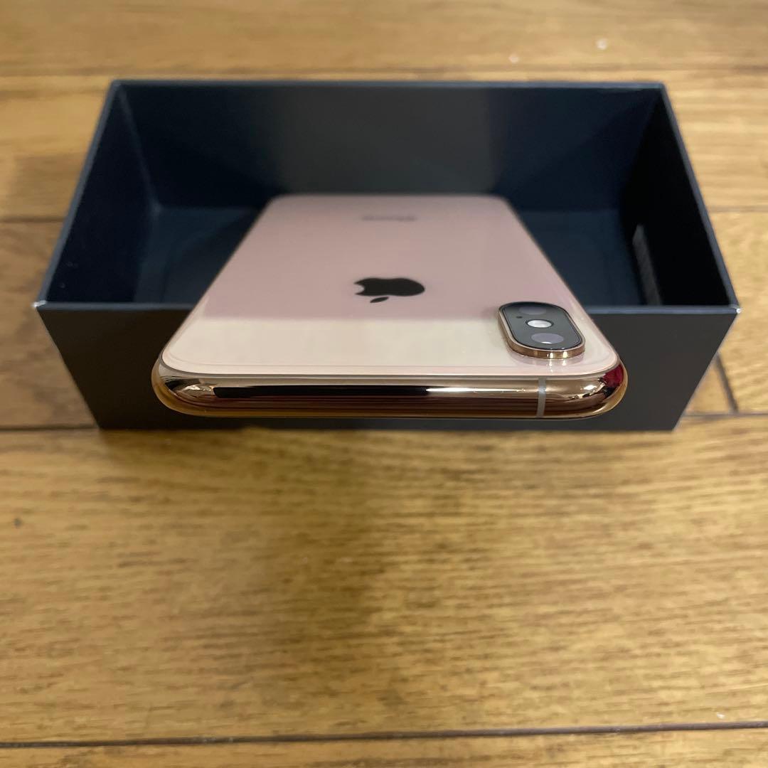 【美品】iPhone XS ゴールド バッテリー100%