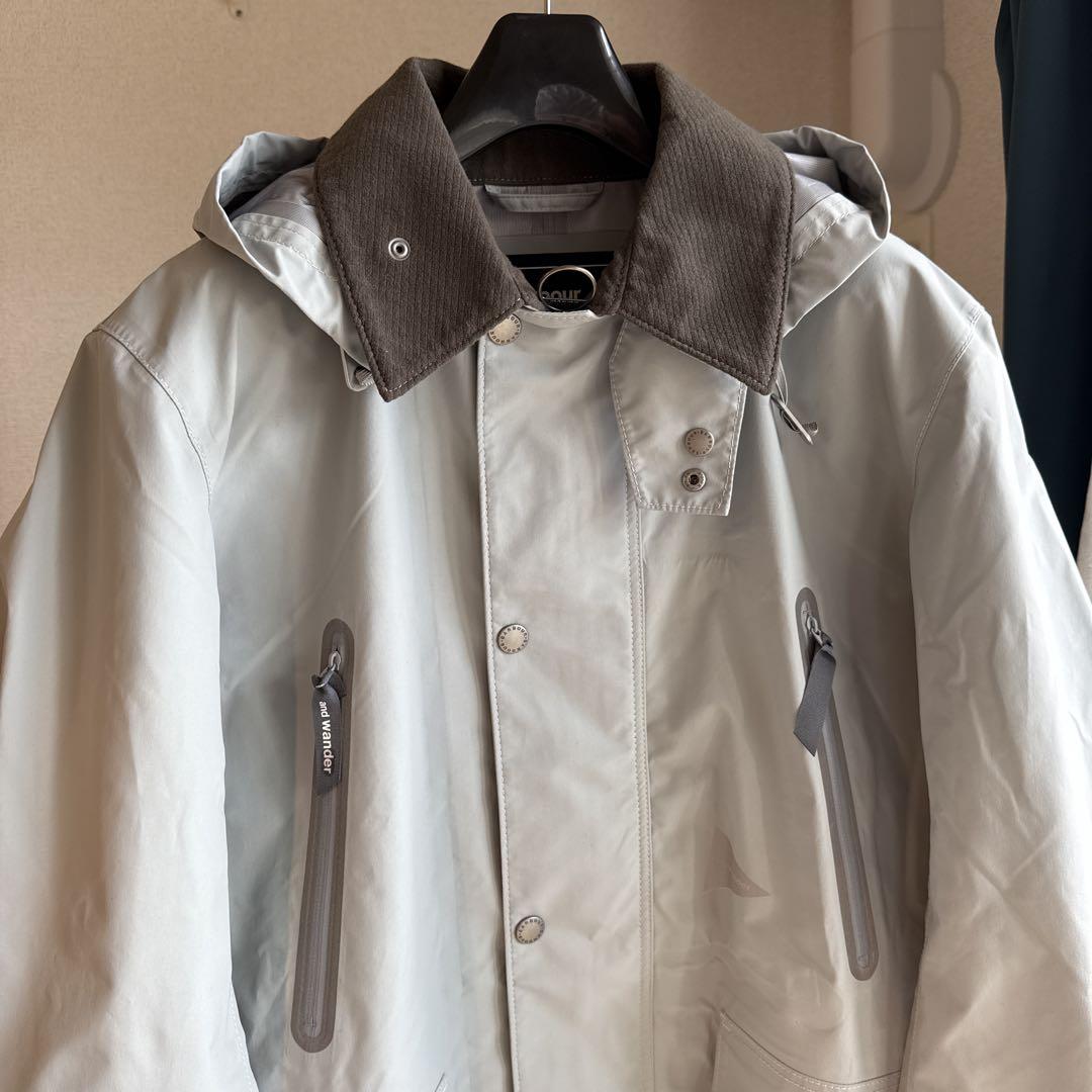 and wander × Barbour E VENT ロングレインコート - メルカリ