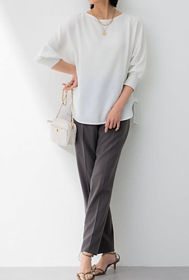 23区 新色追加 洗える 2WAYストレッチツイル ドロスト パンツS 23区 WWW_OLIVIERBERNSTEIN_COM