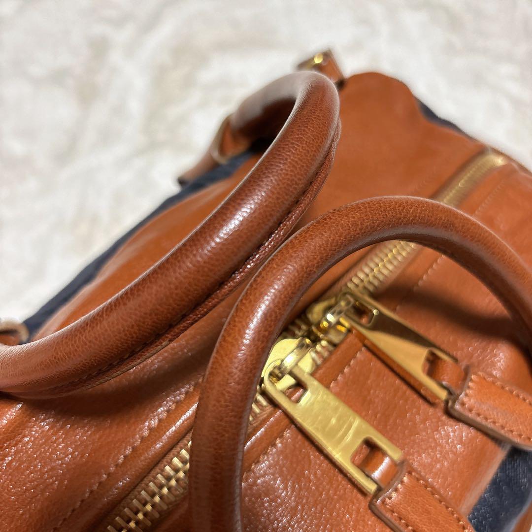 マークジェイコブス　MARC JACOBS　ボストンバッグ　デニム