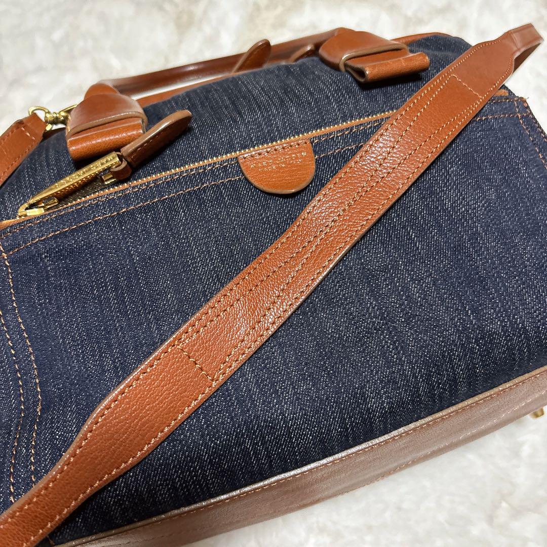 マークジェイコブス　MARC JACOBS　ボストンバッグ　デニム