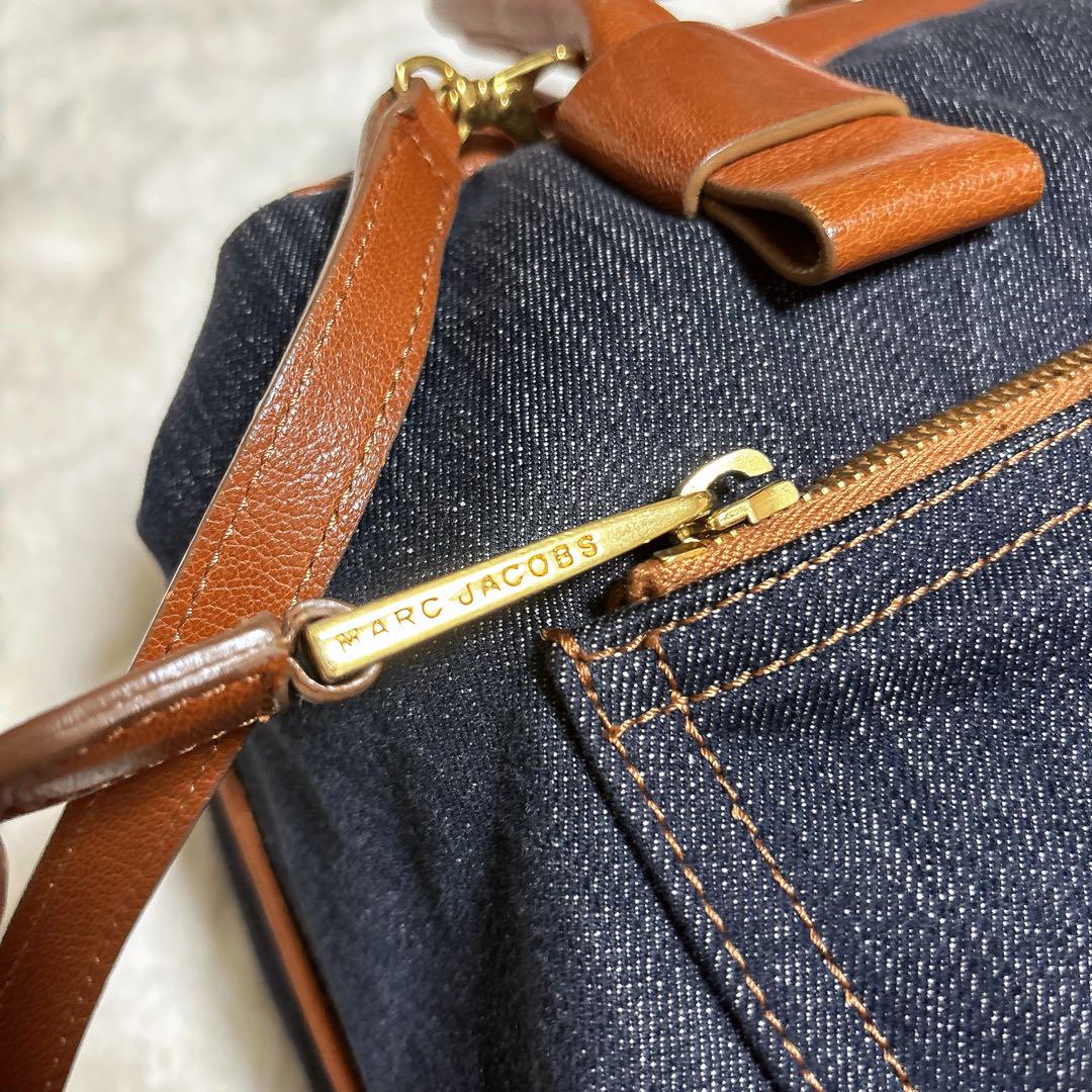 マークジェイコブス　MARC JACOBS　ボストンバッグ　デニム