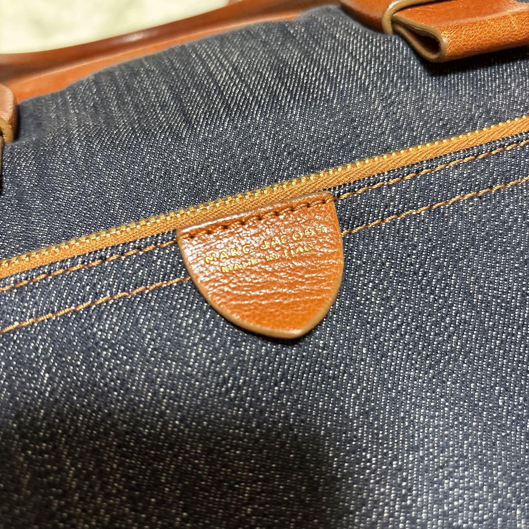 マークジェイコブス　MARC JACOBS　ボストンバッグ　デニム