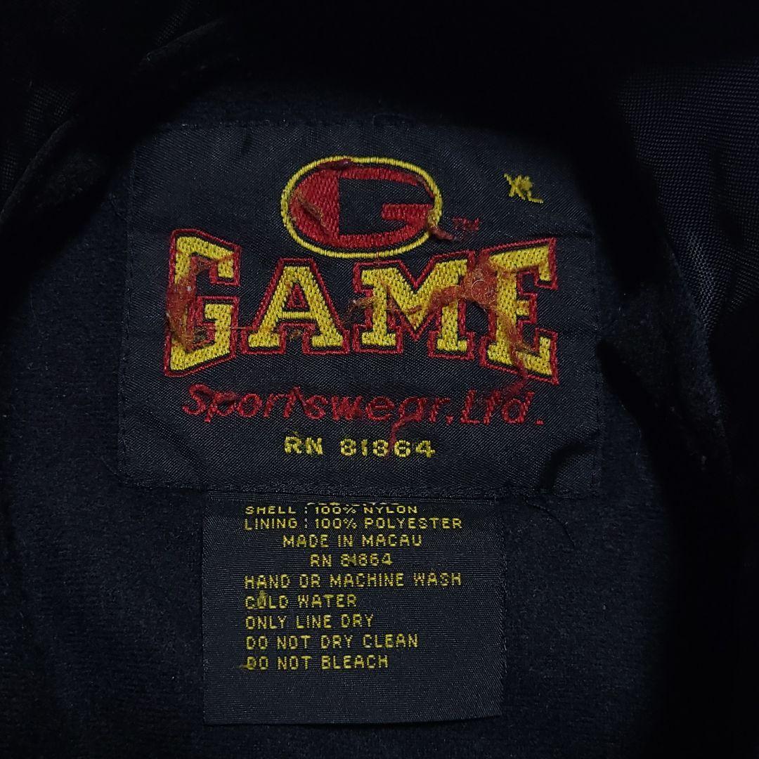 古着 90s コーチジャケット 企業ロゴ アメカジ ストリート ヴィンテージ