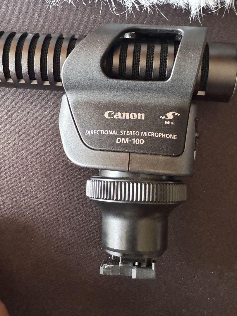 Canon DM-100 指向性マイクロフォン - メルカリ