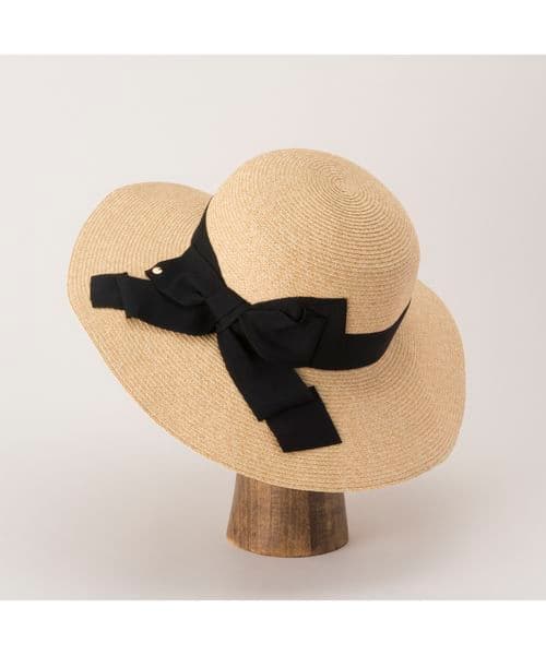 ブルーレーベルクレストブリッジ ペーパーハット 麦わら帽子 帽子