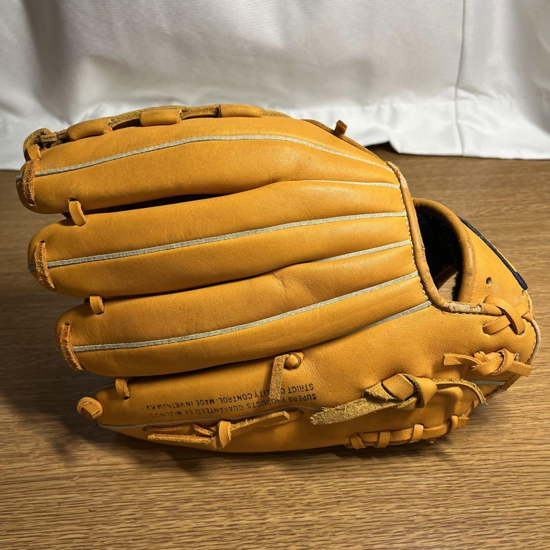 ミズノ ワールドウィン 一般軟式 グローブ グラブ 投手用 プロモデル 美品