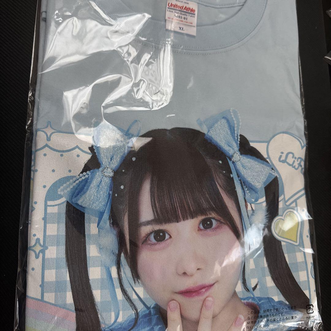iLiFE! 涼芽なの Tシャツ ガラポン A賞 タレントグッズ