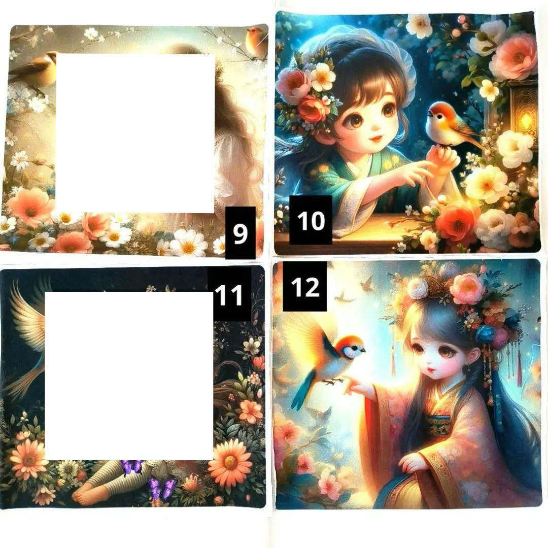 女の子パネル㉝(綿生地)★ハンドメイドオーダー受付ページ 女の子パネル㉝(綿生地)★ハンドメイドオーダー受付ページ