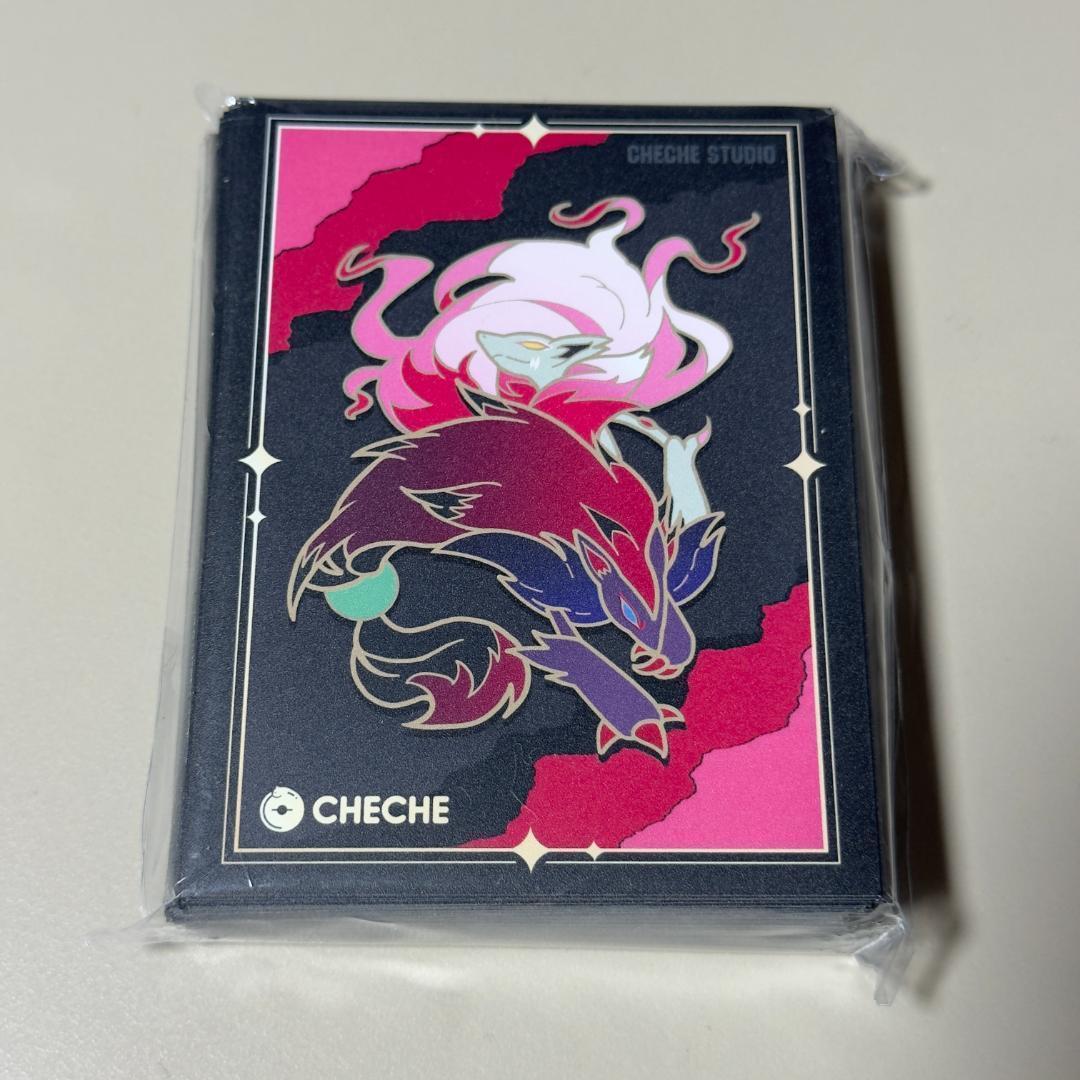ポケカ　デッキシールド　スリーブ　ゾロアーク　ダークイリュージョニスト　未開封品 ポケモンセンター限定デッキシールド スリーブ ゾロアークダーク