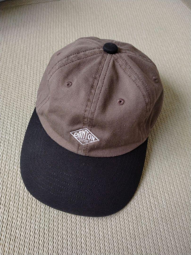 DANTON ブラウン ブラック キャップ