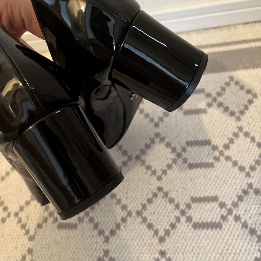 【美品】PRADA プラダ　パテントメリージェーン　エナメル