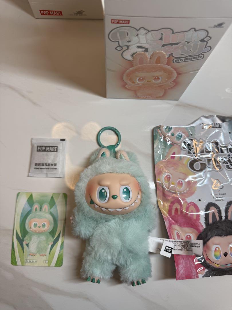 【正規品】 Labubu ラブブ BigintoEnergy 緑serenity