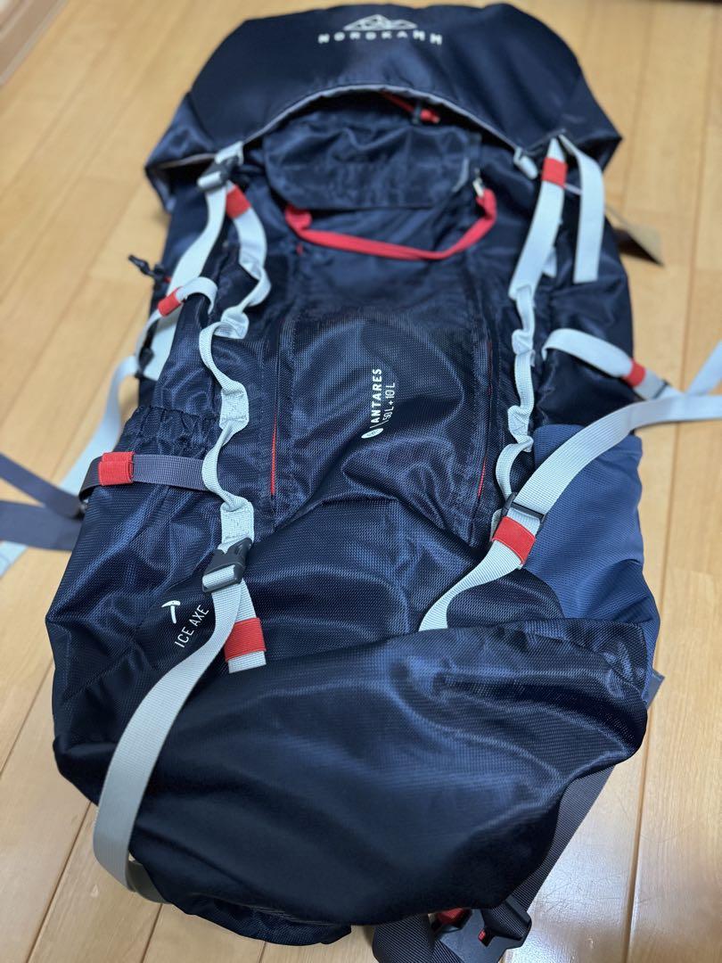 [NORDKAMM] バックパック 50L + 10L 大容量 登山リュック