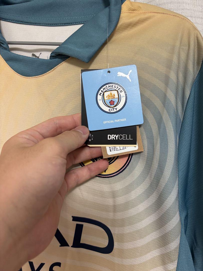 Manchester City 24/25 4th kit Jersey Men's Size XL - 775202