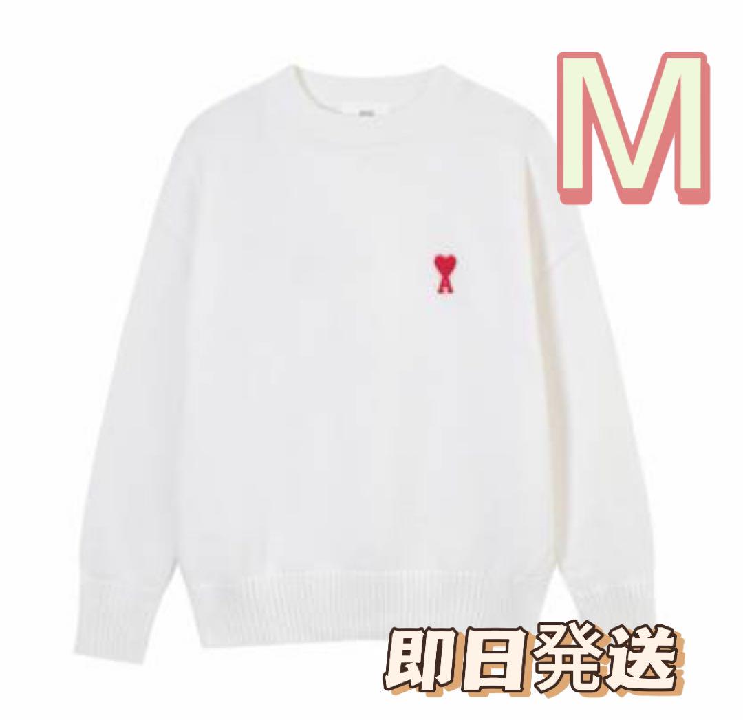 AMI PARIS　アミパリス　ニット　セーター　長袖　M