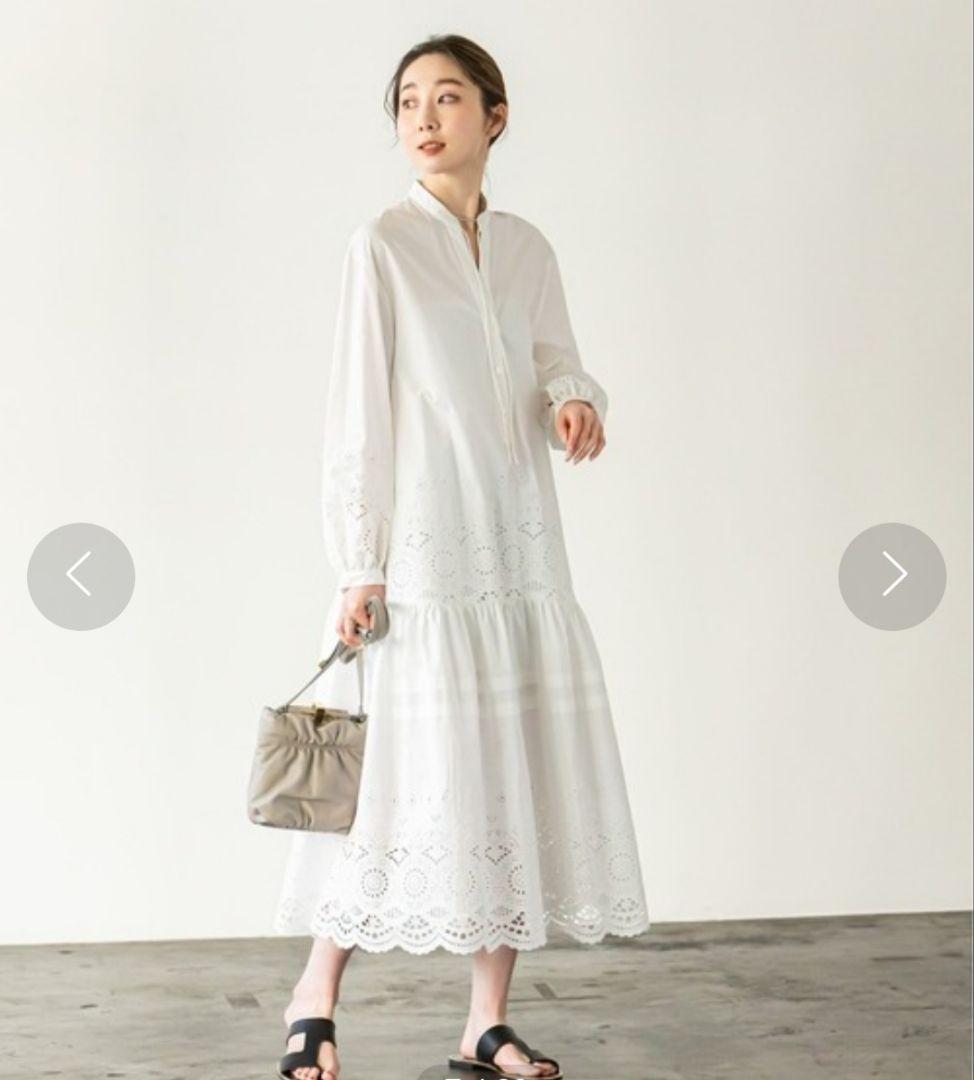 RIEKA INOUE 白ワンピース
