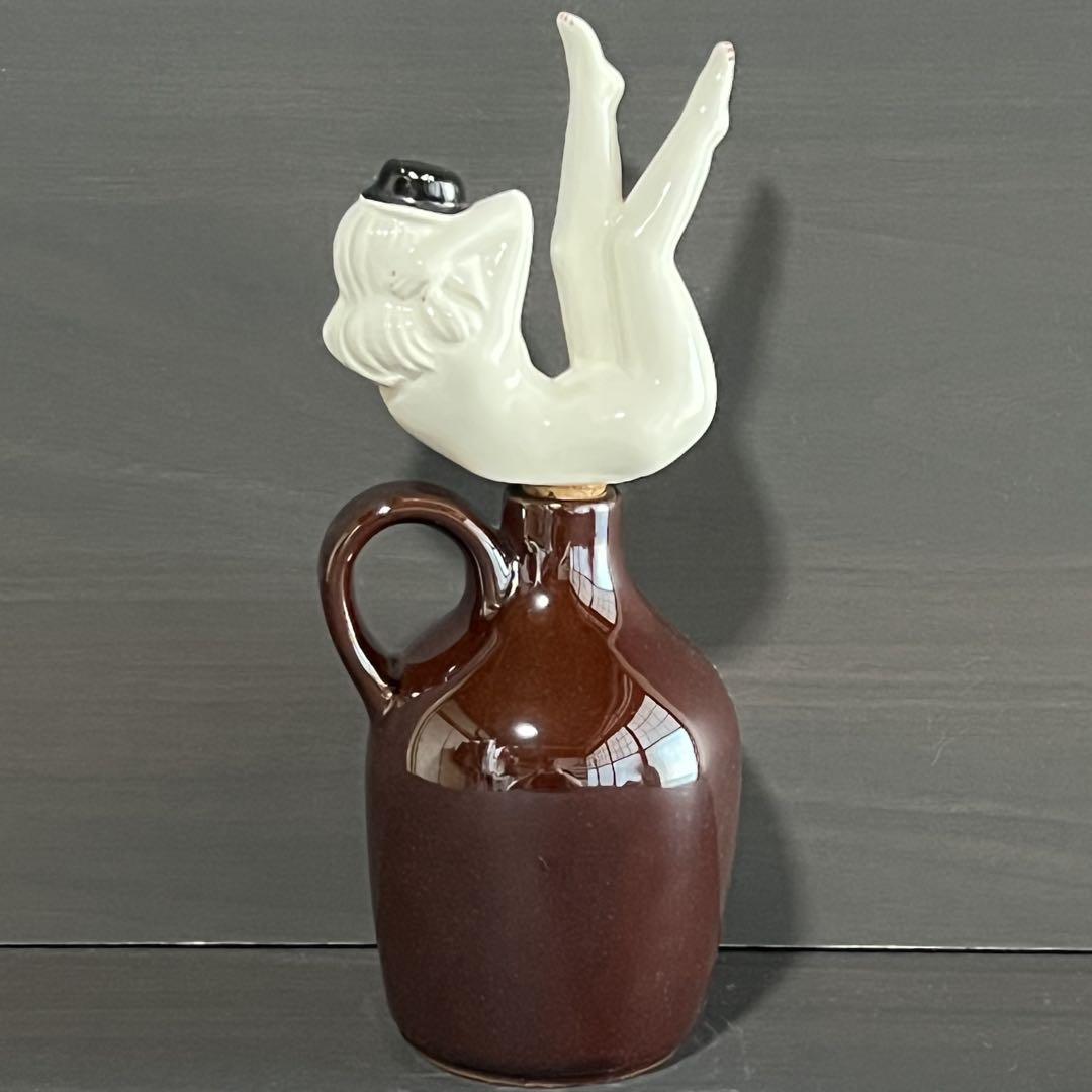 50s 　レア　ピンナップ　ショットグラス　デカンタ　エロ　　ビンテージ 50s レア ピンナップ ショットグラス デカンタ エロ ビンテージ