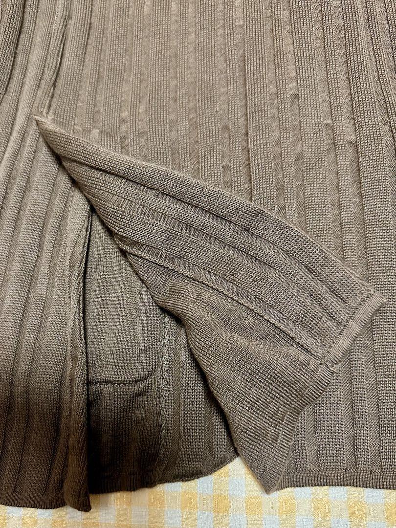 風*船様 ⭐️LARDINI ラルディーニ　ワイドリブニットコットンジャケット