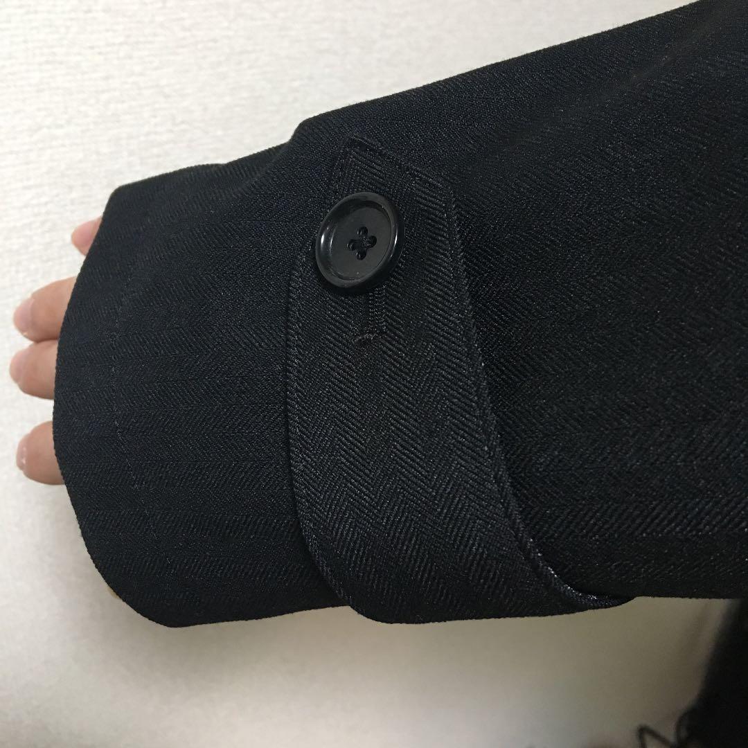 ステンカラーコート Sサイズ 黒 ビジネスエキスパート - メルカリ