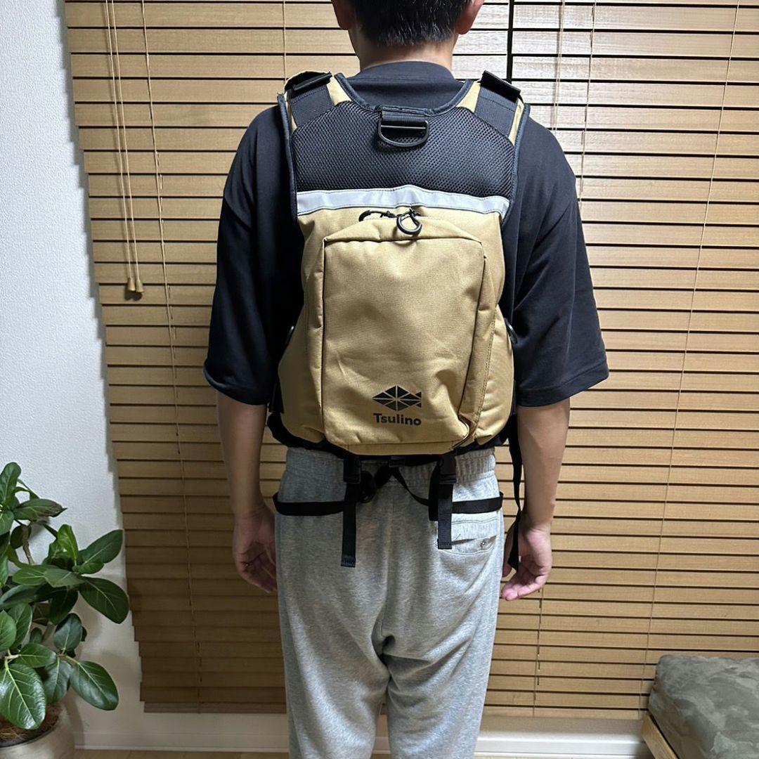 美品】Tsulino ゲームベスト スリムタイプ ライフジャケット