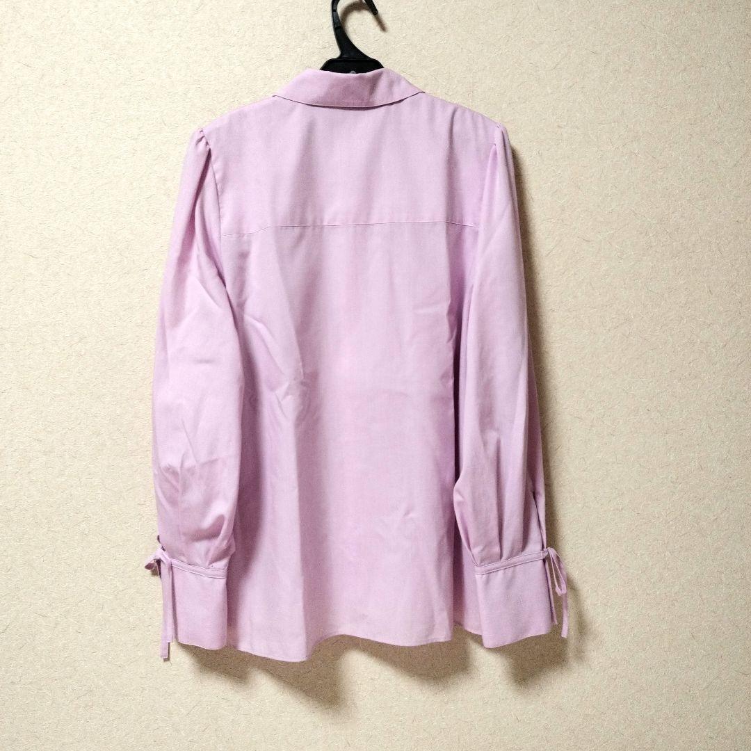 新品タグ付き【今季】 ANAYI　コットンブロードリボンカフス ブラウス