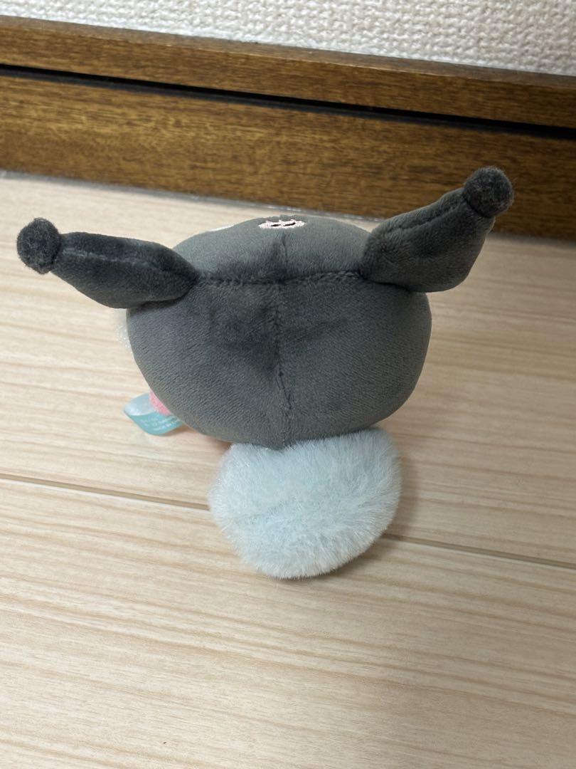 ちいかわ サンリオ デスクトップから見守るひっかけぬいぐるみ モモンガ×クロミ