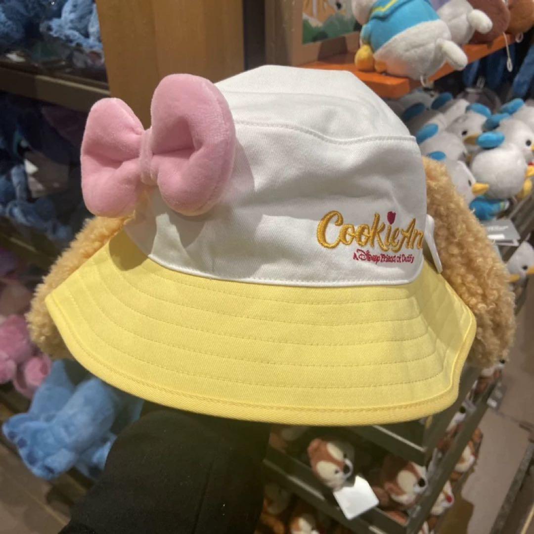 【即日発送】 上海ディズニー クッキーアン メルカリ - 帽子 耳付きバケットハット 帽子