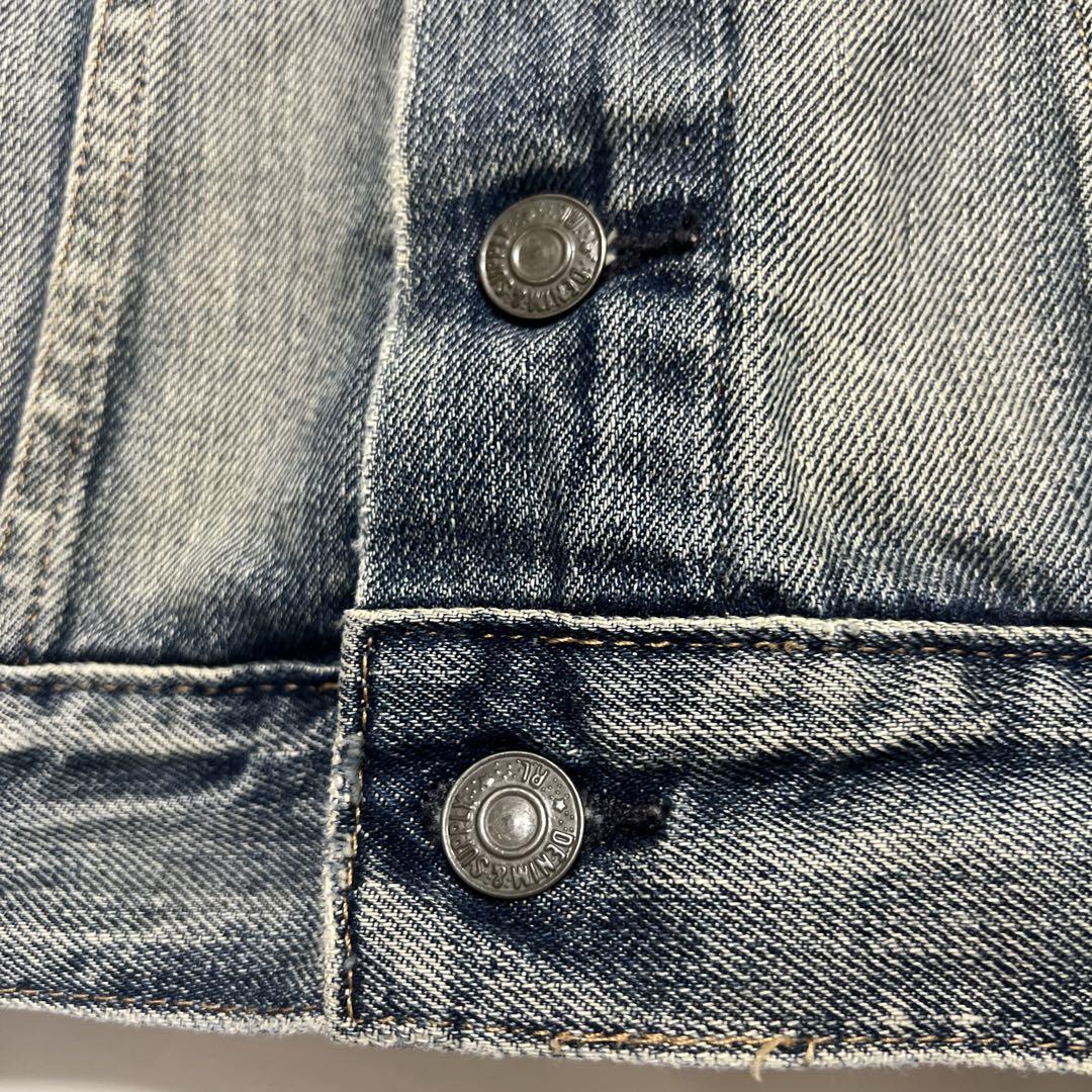 DENIM&SUPPLY ラルフローレン ダメージ デニムジャケット S 古着