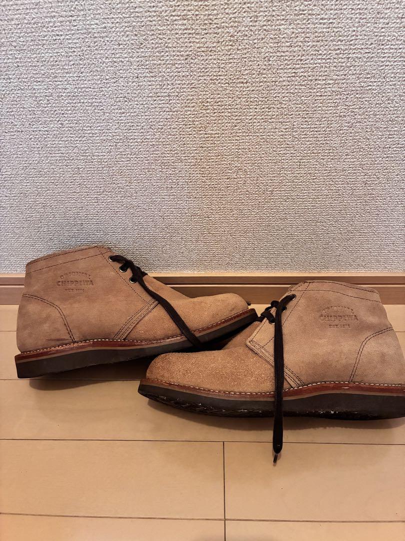 CHIPPEWA スエード　チャッカブーツ US8E