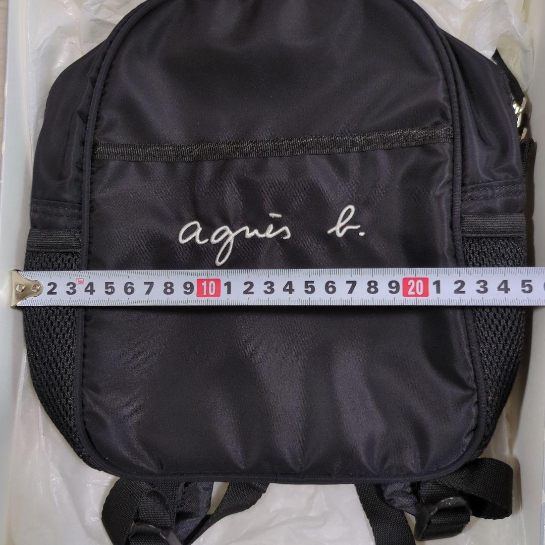 【新品未使用】agnis b. キッズブラックリュック