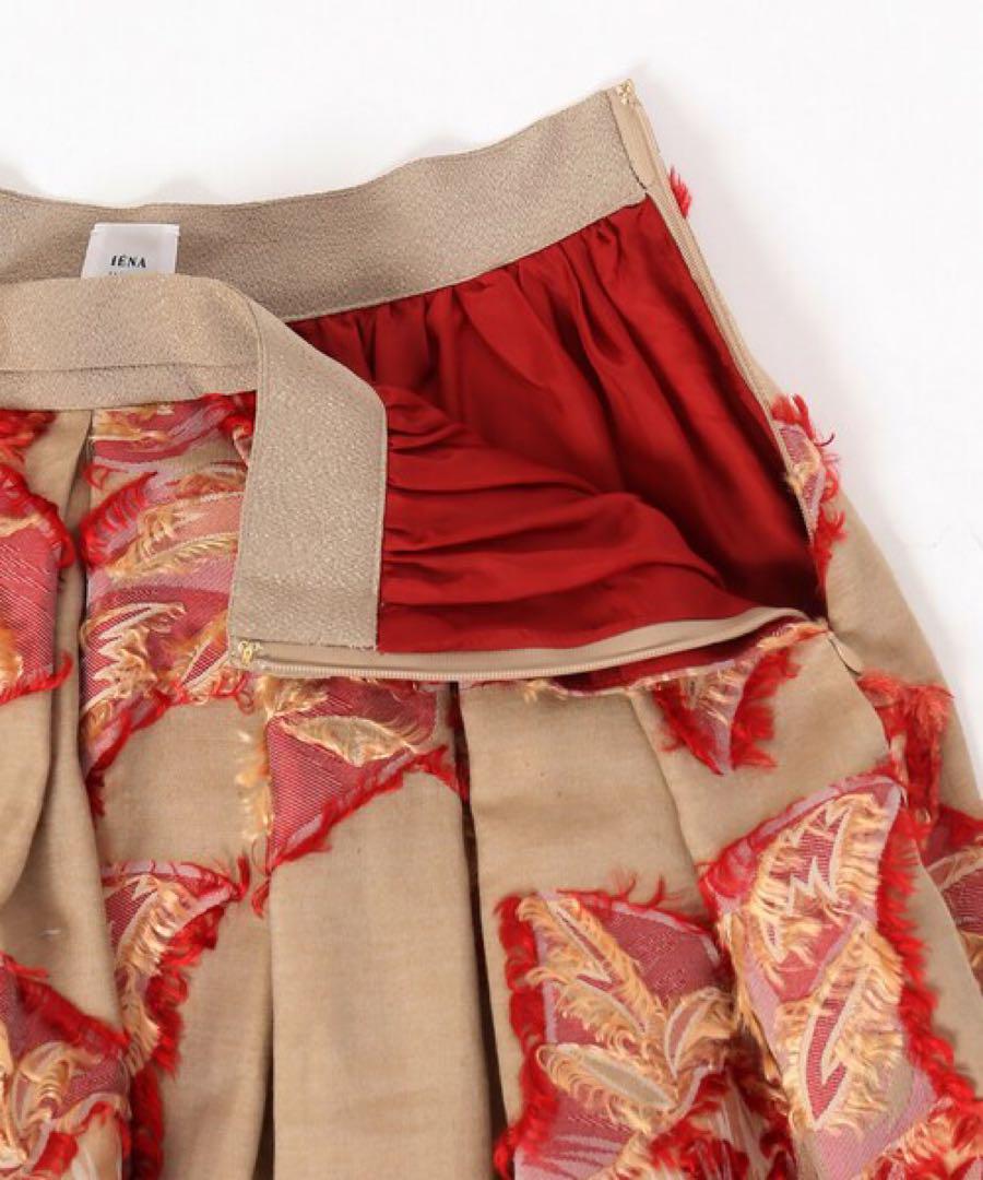 IENA LA BOUCLE フラワージャガードボリュームスカート◆ 36