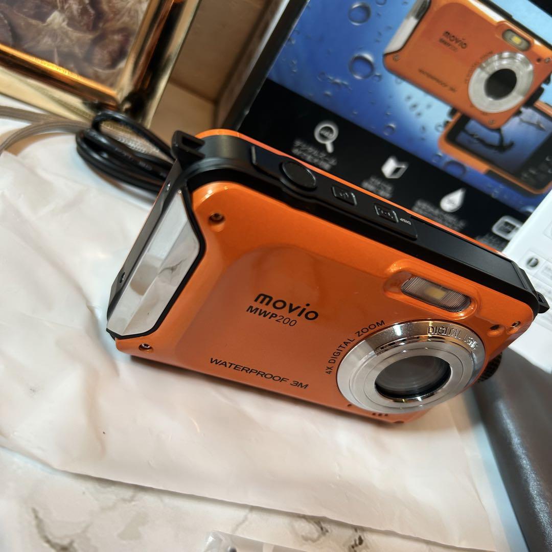 movio 高画質500万画素 防水デジタルカメラ mwp200