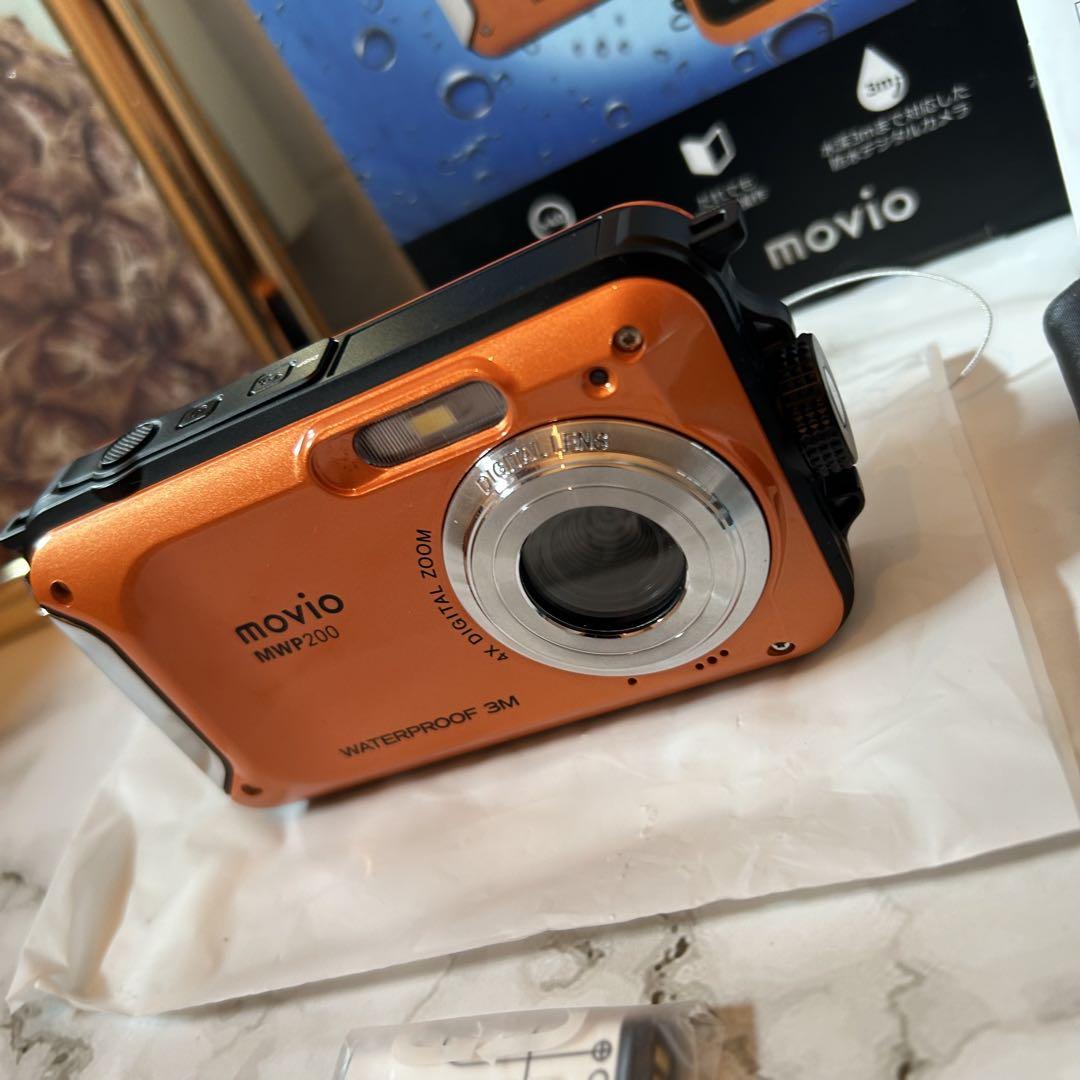 movio 高画質500万画素 防水デジタルカメラ mwp200