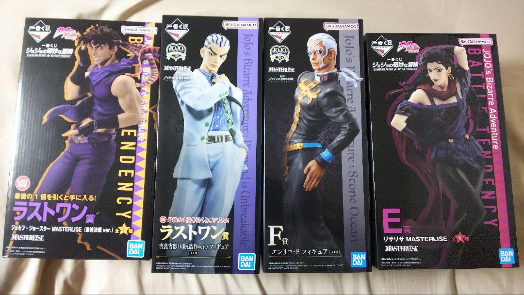 一番くじ　ジョジョの奇妙な冒険　フィギュア　まとめ売り アニメ「ジョジョの奇妙な冒険 黄金の風」に登場する