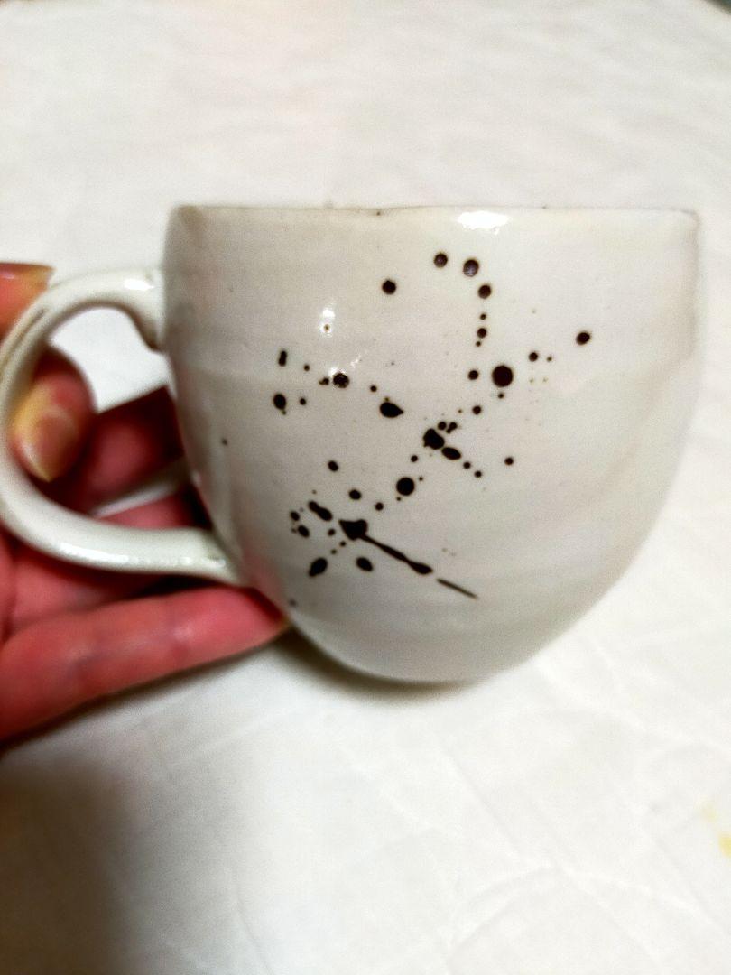 花マグカップ茶碗