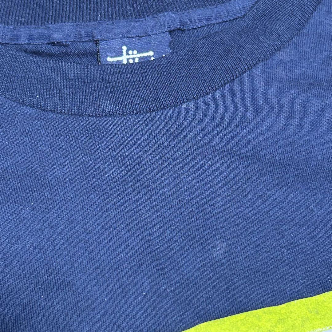 90s stussy USA製 airmax95 パロディ ネイビー　Tシャツ