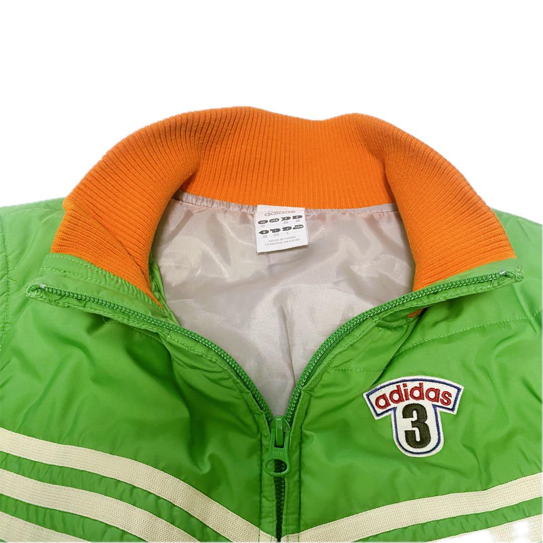 Y2K　adidas アディダス　ブルゾン　ダブルジップ　レディースL　00s