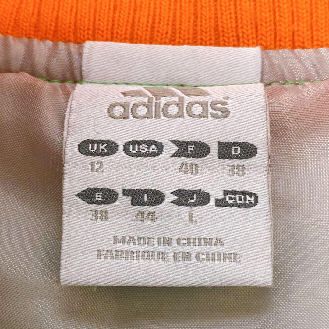 Y2K　adidas アディダス　ブルゾン　ダブルジップ　レディースL　00s