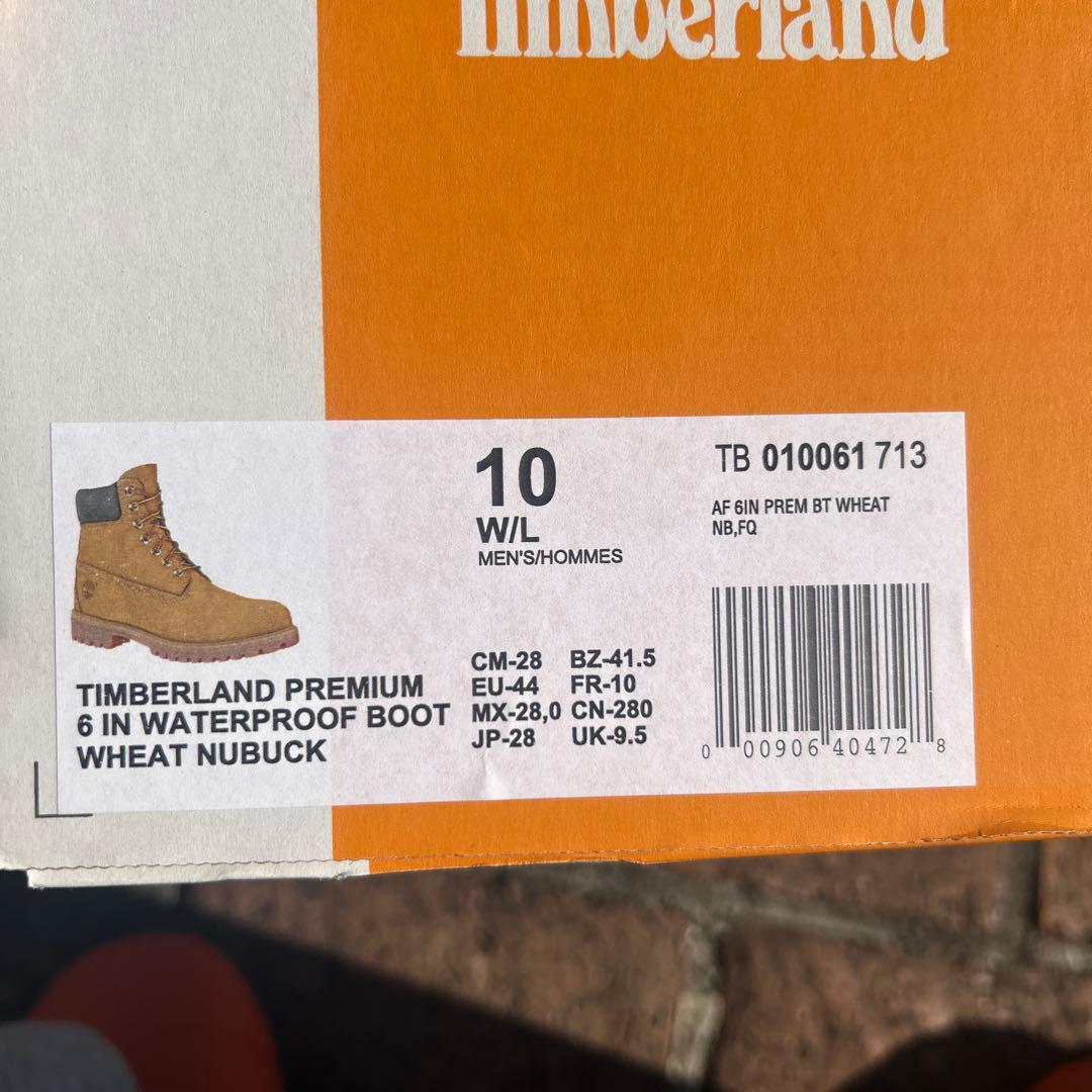 ティンバーランド 6インチプレミアムウォータープルーフ イエローブーツ 28.0 ティンバーランド 6インチプレミアムウォータープルーフ イエローブーツ 28.0
