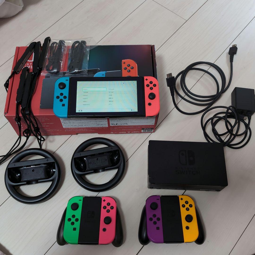 Nintendo Switch 本体 + Joy-Con セット - メルカリ