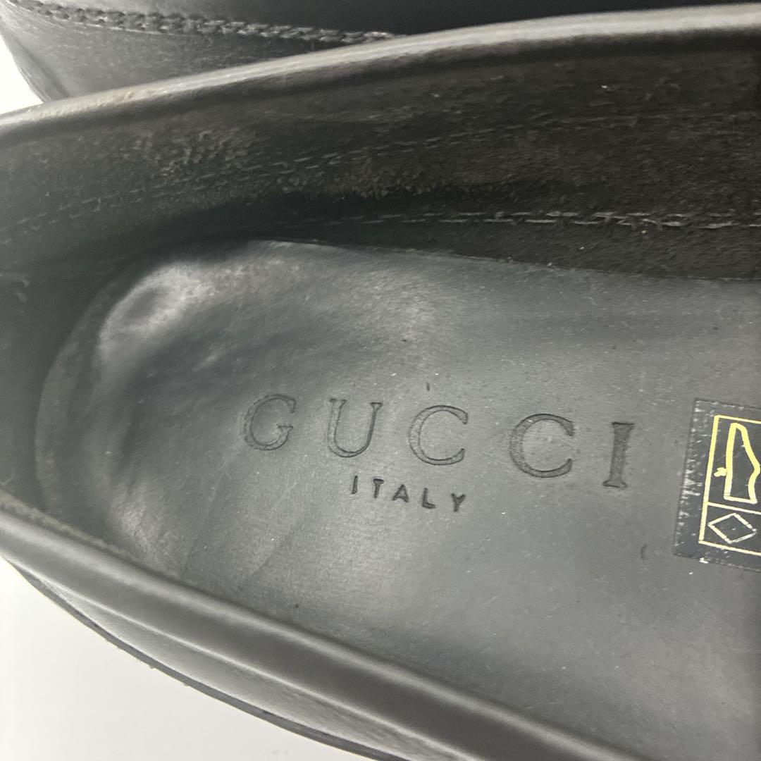 ❤️美品❤️ GUCCI グッチ ホースビットローファー ドライビング 42M 黒