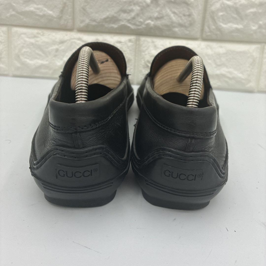 ❤️美品❤️ GUCCI グッチ ホースビットローファー ドライビング 42M 黒