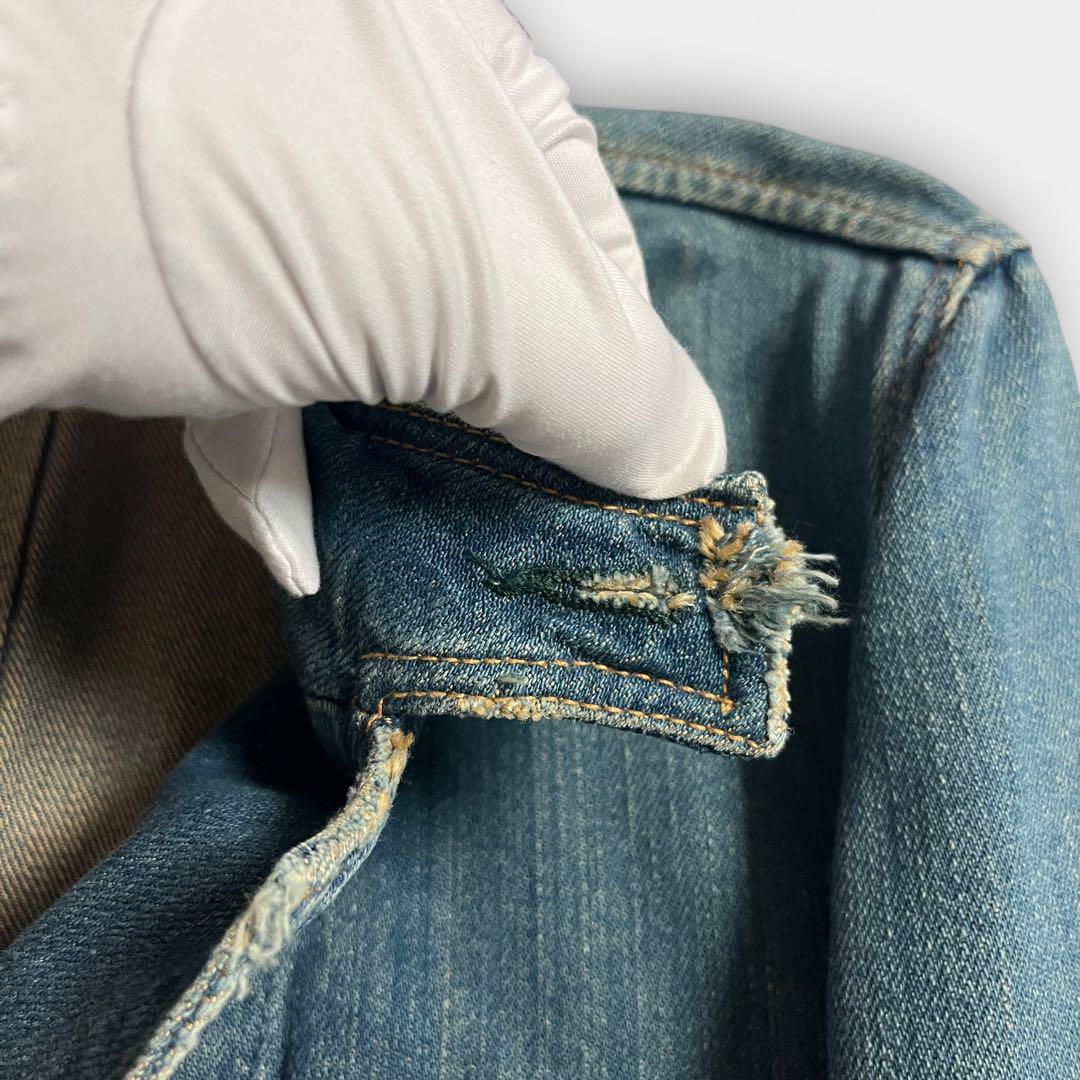 LEVIS RED jacket size: S 00s early model denim GUYS WARPED