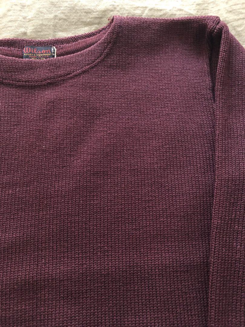 トップス 40's 50's Wilson Boat Neck Sweater