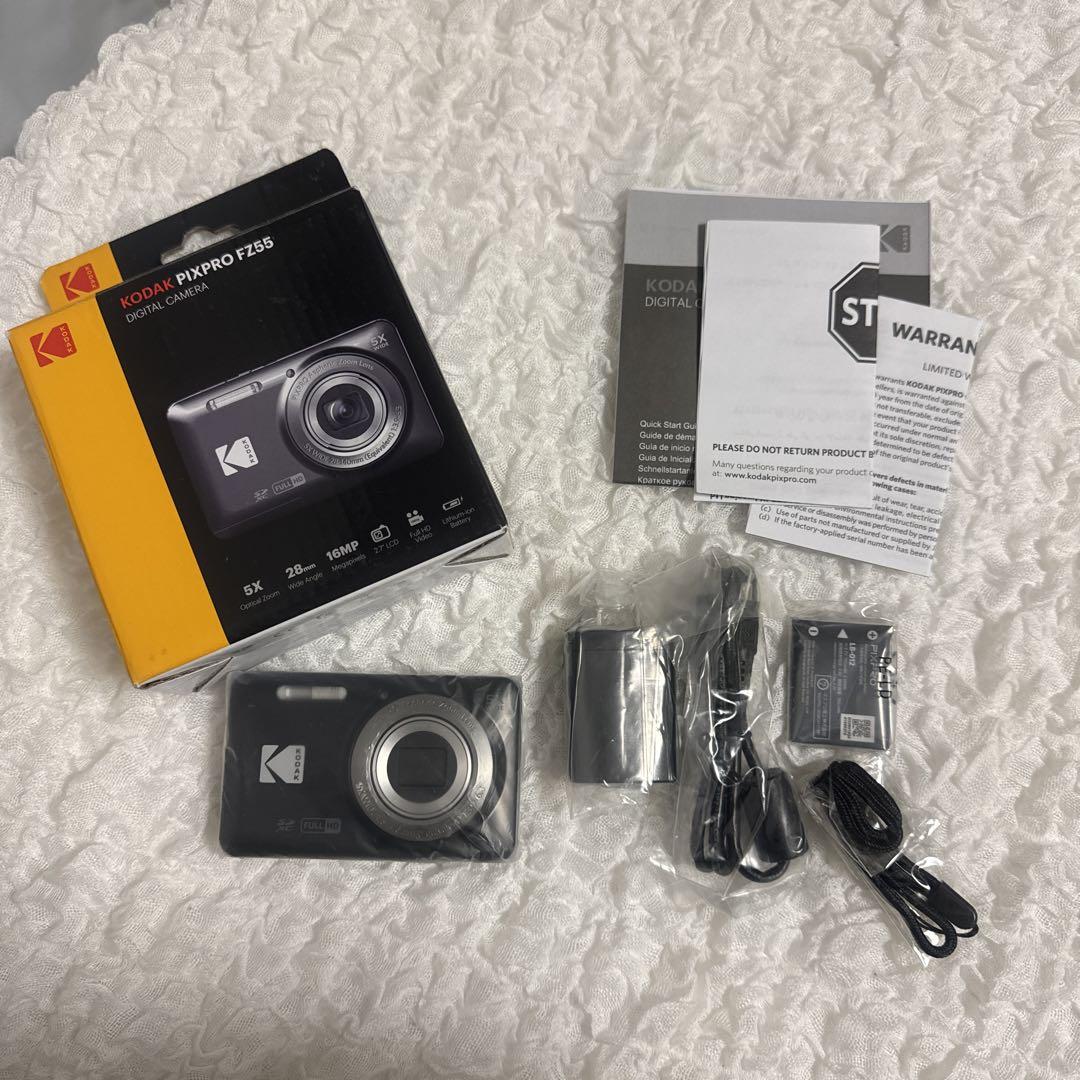 KODAK PIXPRO FZ55-BK 16MP デジタルカメラ　ブラック