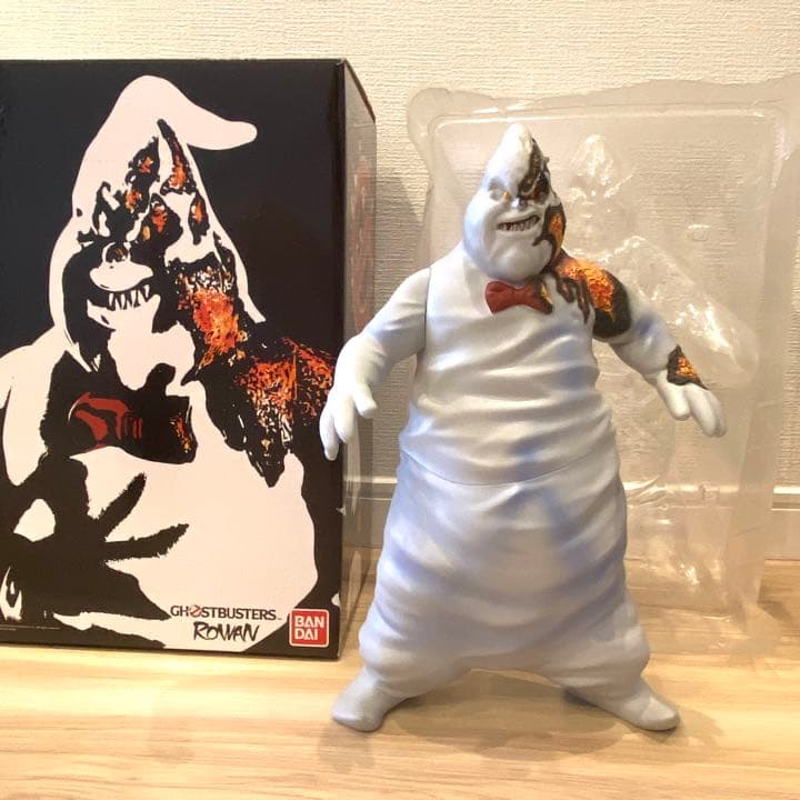 ☆レア ゴーストバスターズ ローワン ソフビフィギュア マシュマロマン
